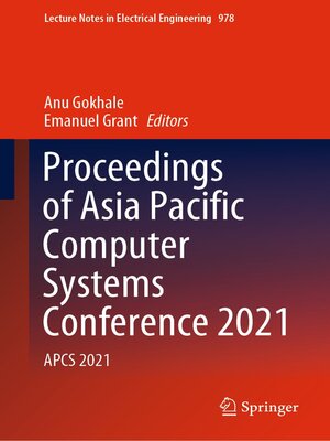 cover image of Proceedings of Asia Pacific Computer Systems Conference 2021